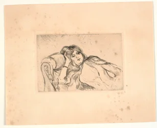 Kvinna liggande på en soffa (Jeanne-Marie)