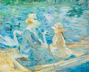 På sjön i Bois de Boulogne, ca. 1884 (olja på duk)