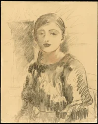 Porträtt av Julie Manet