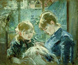 Klänningsläxan; Le Lecon de Couture, 1884