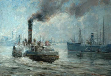En disig dag på Rochester River