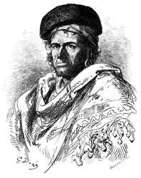 Spansk zigenare, mitten av slutet av 1800-talet