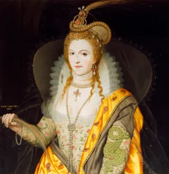 Elizabeth I (olja på duk)