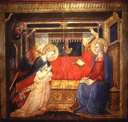 Bebådelsen (tempera på panelen)
