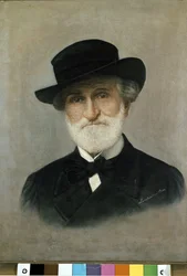 Giuseppe Verdi, efter 1899 (olja på duk)