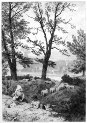 De små herdarna, c1930-talet.