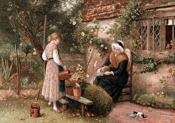 "Ungdom och ålder", 1866.