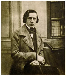 Porträtt av Frédéric Chopin