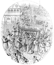 Religiös procession, 1449-1456 1849