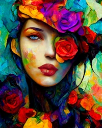 Lady Marmalade, ca 2022 (Digital Art)