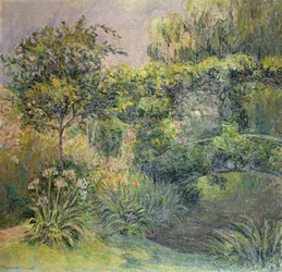 Bron vid Giverny Gardens