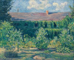 Claude Monets hus och trädgård