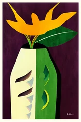 Modernt blomsterstilleben