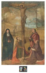 Jesus Kristus krucifix, Boccaccio Boccaccino