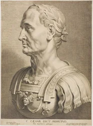 Julius Caesar, evig diktator, från Tolv berömda grekiska och romerska män