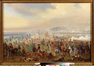 Slaget vid Leipzig i oktober 1813 (Slaget vid Leipzig i oktober 1813) (eller Nationernas strid, Napoleonkriget