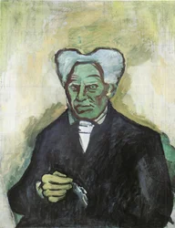 Porträtt av Arthur Schopenhauer, 1908