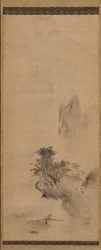 Splashed-Ink Landscape, tidigt 1500-tal.