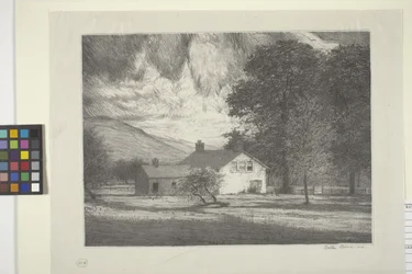 Mitt hus (bläck på papper)