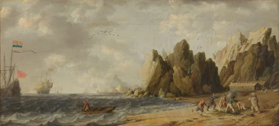 Imaginary Inlet i södra arktiska vatten på sommaren