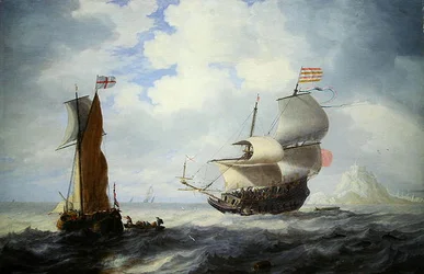 A Marine (olja på duk)