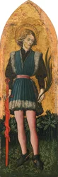 Saint Julian, ca 1450 (tempera ombord)