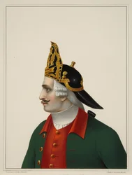 Grenadjärmössa 1742-1762, början av 1840-talet