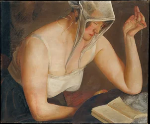 Kvinna som läser, c. 1922