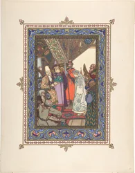 Illustration till sagan Snegurochka, ca. 1925