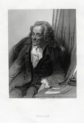 Voltaire, fransk upplysningsskribent, essäist, deist och filosof, 1884