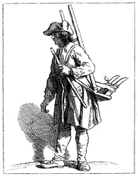 En gatuportier, 1737-1742.