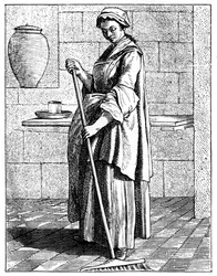 En sopare, 1737-1742.