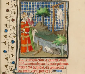 Polykrates hängd, ca 1413-1415