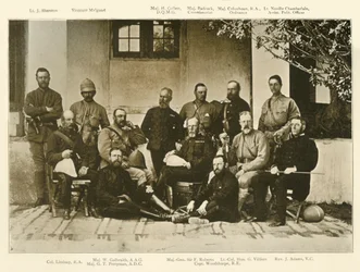 General Robertss Staff, Kandahar Expedition, c1880, 1901.