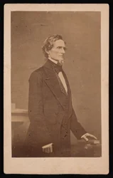 Porträtt av Jefferson Davis 1808-1889, 1887.