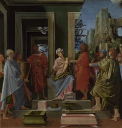 Tillbedjan av kungarna, ca. 1500