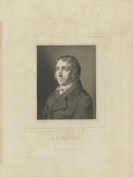 Porträtt av Barthold Georg Niebuhr 1776-1831, ca. 1830-1840.