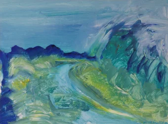 Blue River Landscape I, 1988