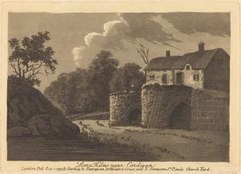 Lime Kilns nära Cardigan