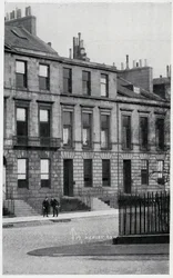 17, Heriot Row, hem för Robert Louis Stevenson och hans familj i Edinburgh