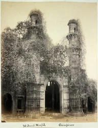Mahmud Masjid (Nagina Masjid), Champaner, ca 1875 (s/v foto)