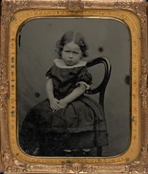 Porträtt av en flicka,ca. 1855 (foto)