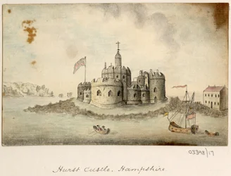 En serie skisser, vyer i Storbritannien, kontinenten och Amerika 1772-1778 (akvarell)