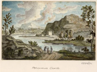En serie skisser, vyer i Storbritannien, kontinenten och Amerika 1772-1778 (akvarell)