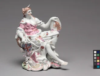 Britannia, Longton Hall porslinsfabrik, ca 1756