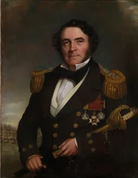 Kapten Sir William Hutcheon Hall (1797-1878)