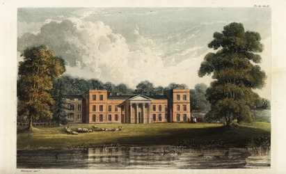 Clumber Park, Nottinghamshire, säte för hertigen av Newcastle