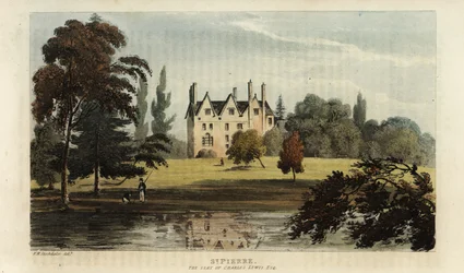 Clumber Park, Nottinghamshire, säte för hertigen av Newcastle