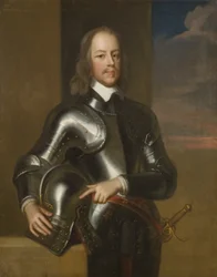 Överste Adrian Scrope, sista guvernör i Bristol 1649-55 (olja på duk)