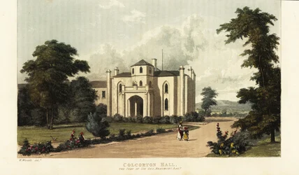 Enmore Castle, Somerset, säte för den 3:e earlen av Egmont